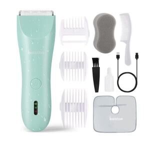 Baistom Baby Hair Clippers, Quiet Hair Trimmer for Kids, Waterproof Rechargeable